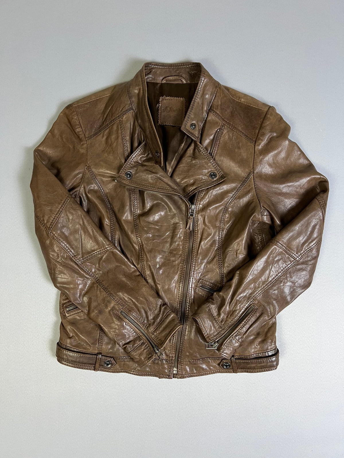 LEATHER JACKET ( FEMME )