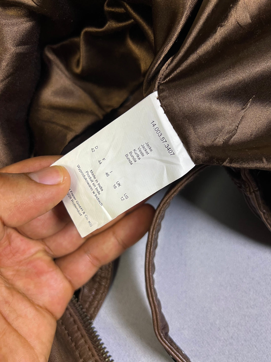 LEATHER JACKET ( FEMME )