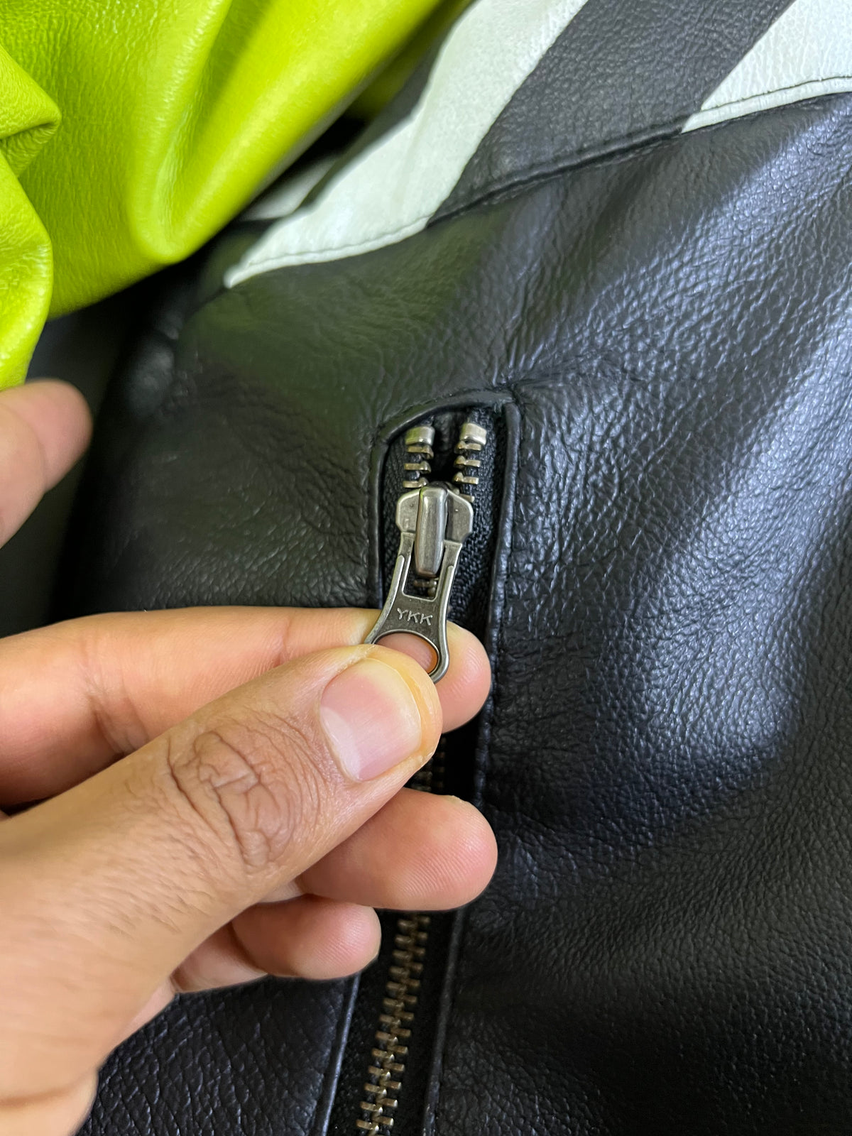 VOLCOM LEATHER JACKET