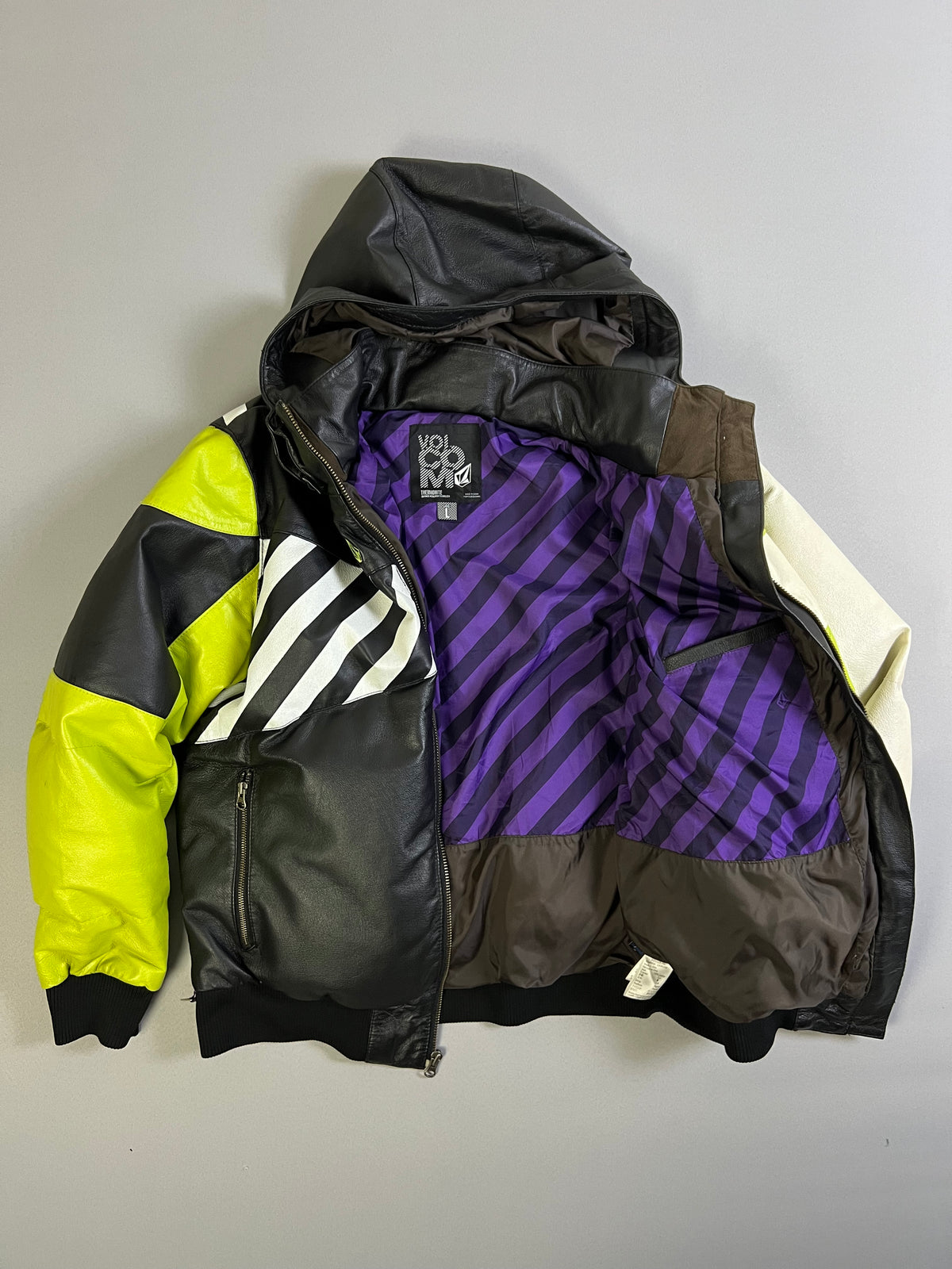 VOLCOM LEATHER JACKET